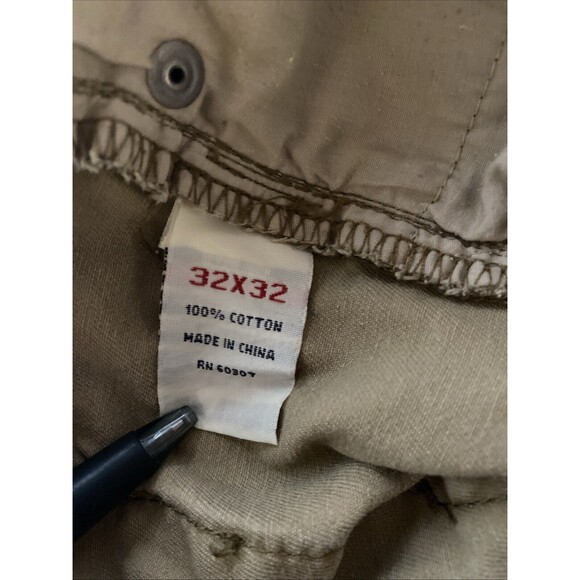 Union Bay Mens Sz 32X32 Tan Straight Leg Jeans 100% Cotton - Picture 9 of 12